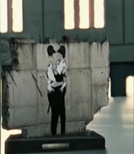 Banksy cut of Wall in the Future